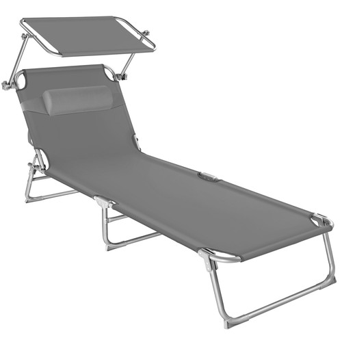 Gartenliege stufig mit - 4-stufig,