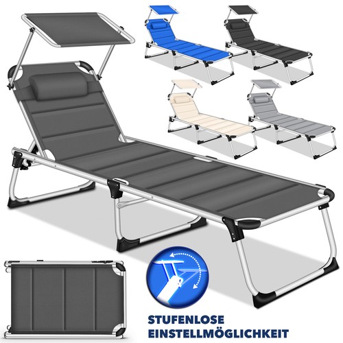 Tillvex sonnenliege klappbar - tillvex®,